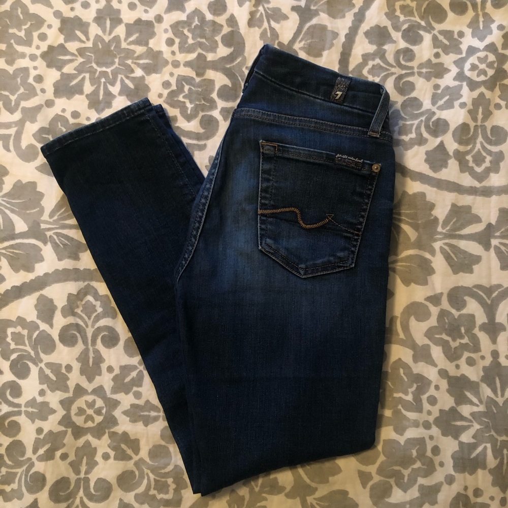 7 for all mankind kimmie crop jeans